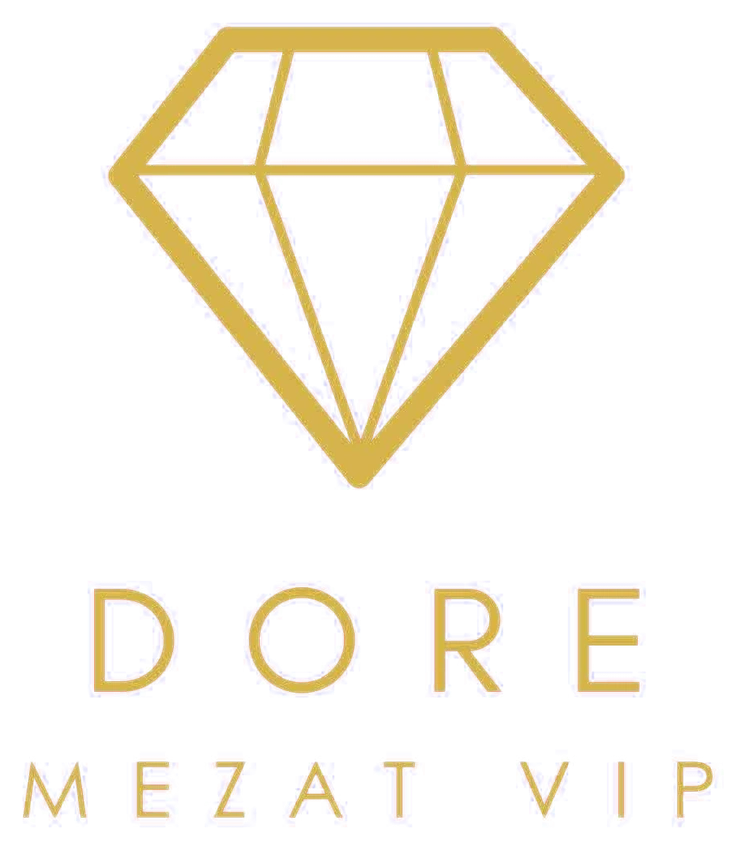 Dore Mezat VIP altın elmas logosu